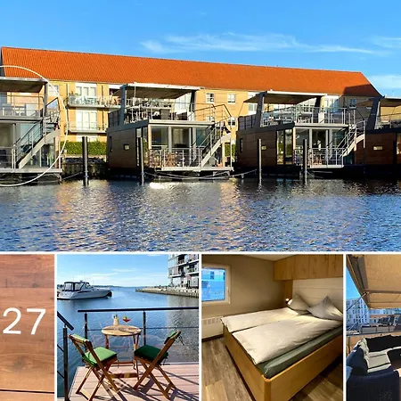 Úszó hotel Marinavilla Nykøbing Falster